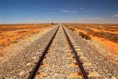 Zugstrecke des Indian Pacific